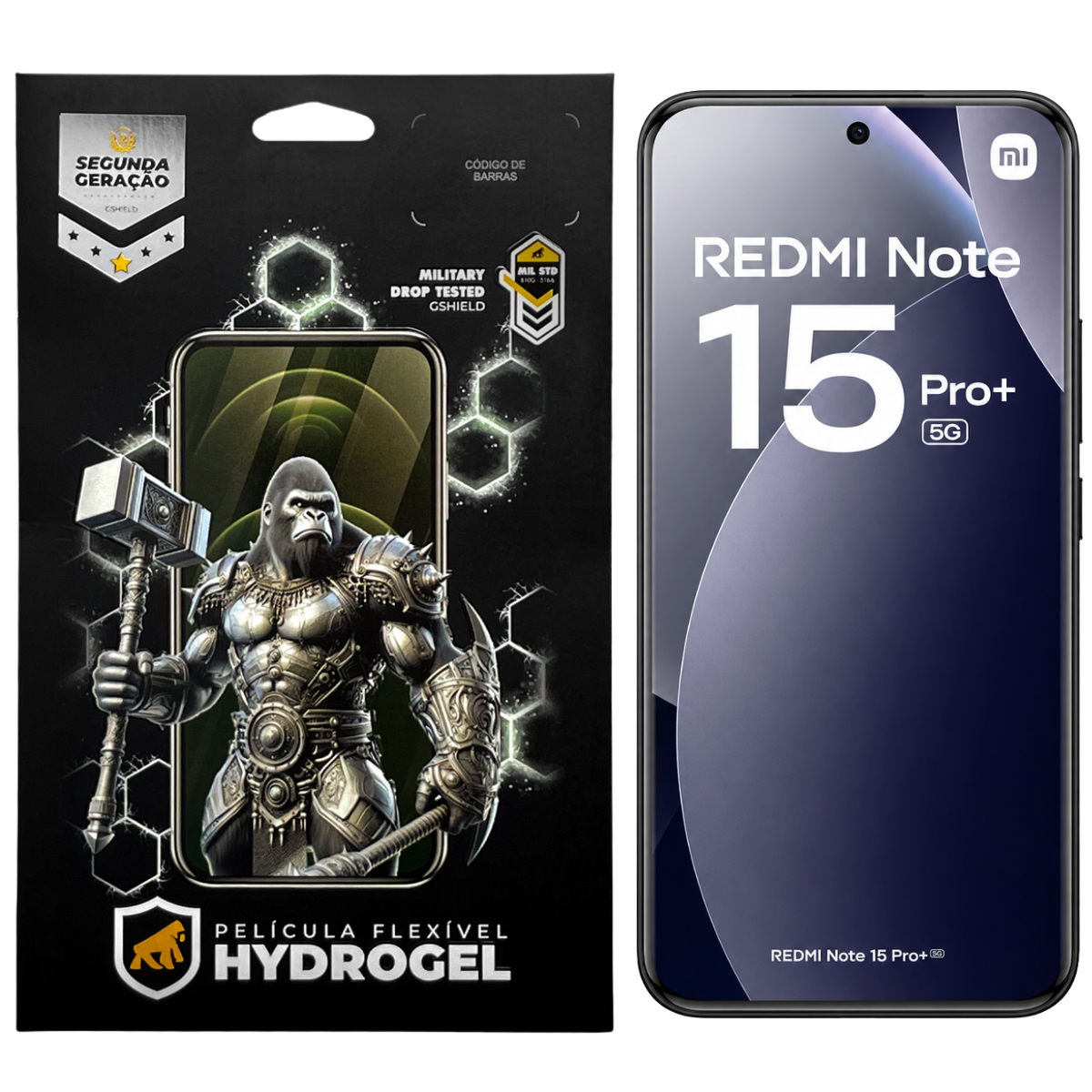 Película para Xiaomi Redmi Note 15 Pro Plus - Hydrogel HD - Gshield