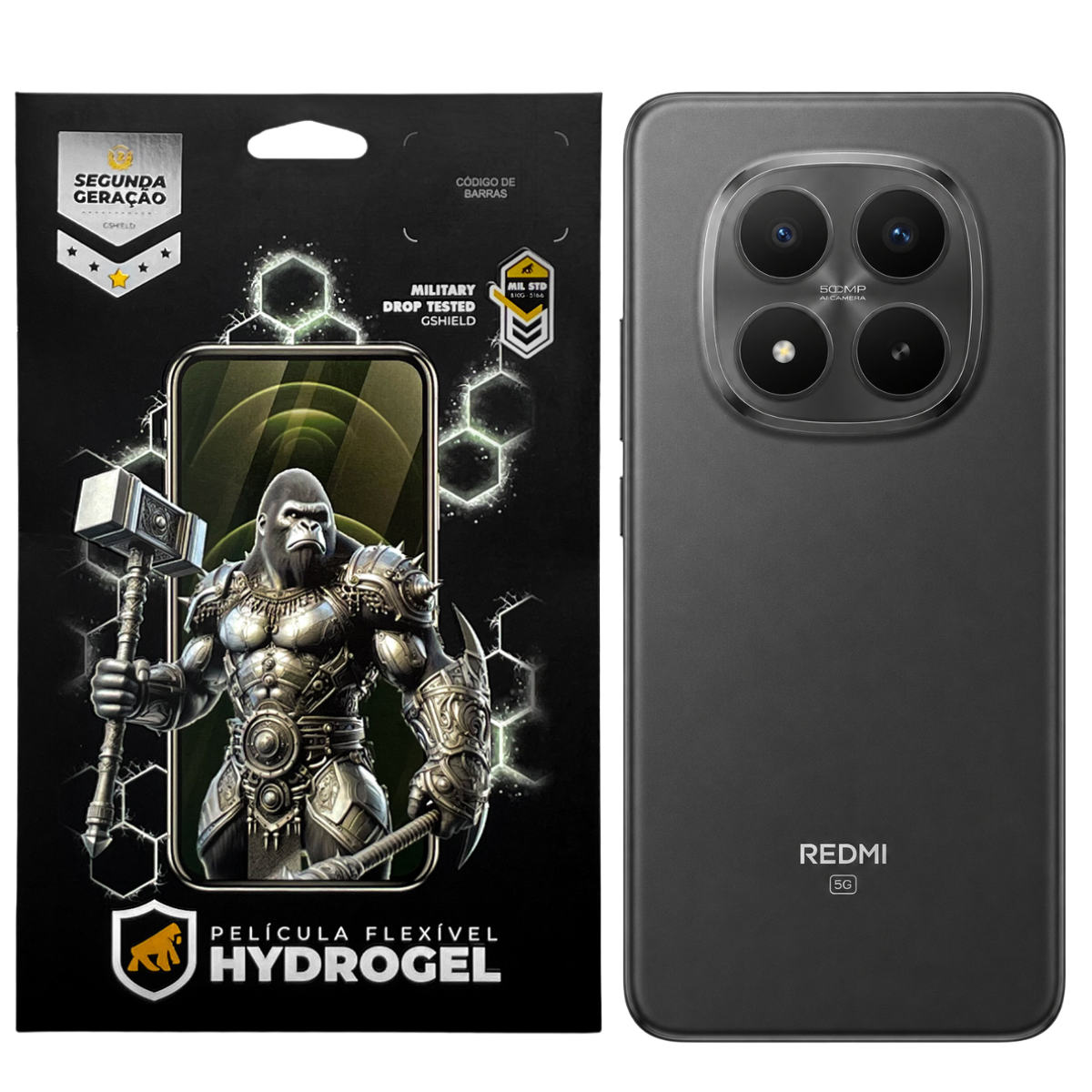 Película para Xiaomi Redmi Note 15 Pro Plus - Traseira Hydrogel HD - Gshield