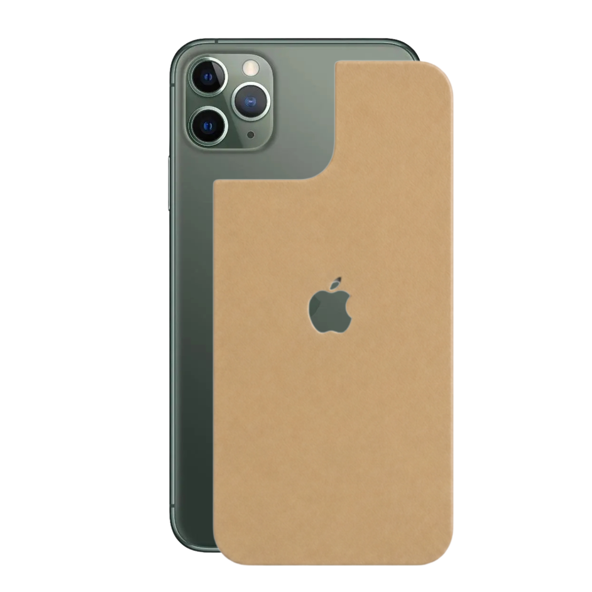 Película para iPhone 11 Pro - Traseira Efeito Couro Bege - Gshield