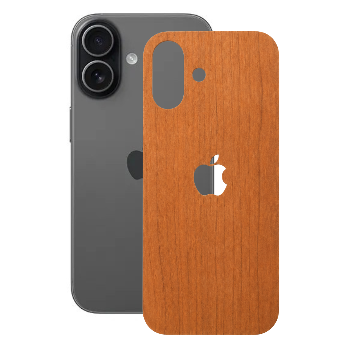 Película para iPhone 17 - Traseira Efeito Madeira Clara - Gshield