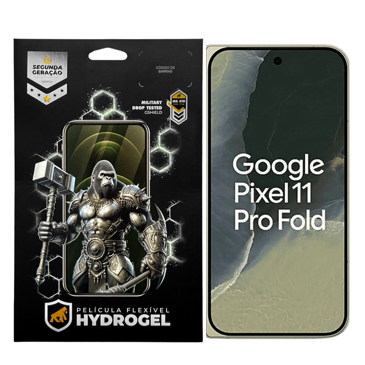 Película para Google Pixel 11 Pro Fold - Tela Externa - Hydrogel HD - Gshield
