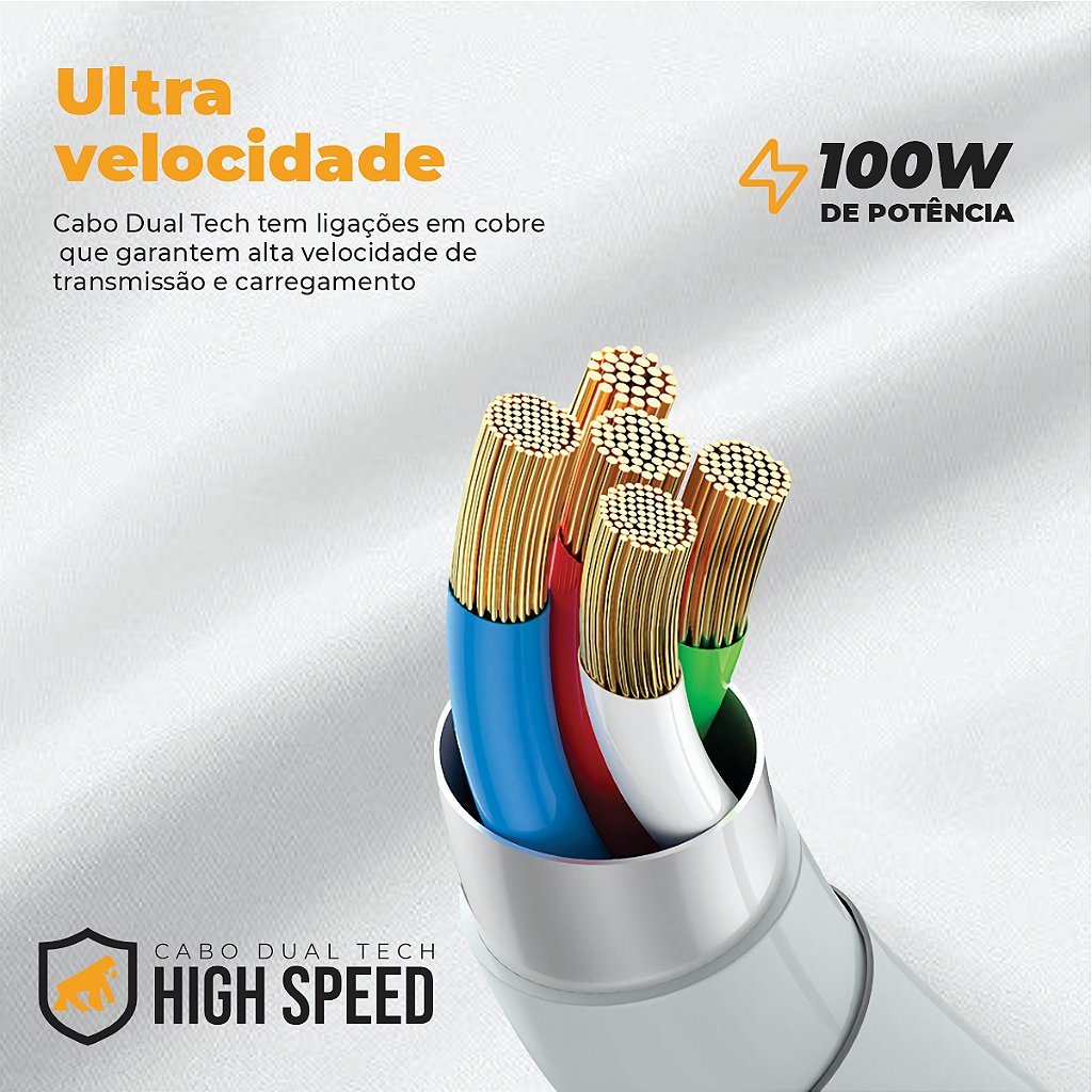 Kit Adaptador USB-C para Starlink Conector 5.5mm + Cabo Dual Tech Tipo C / USB-C - Gshield - foto 12