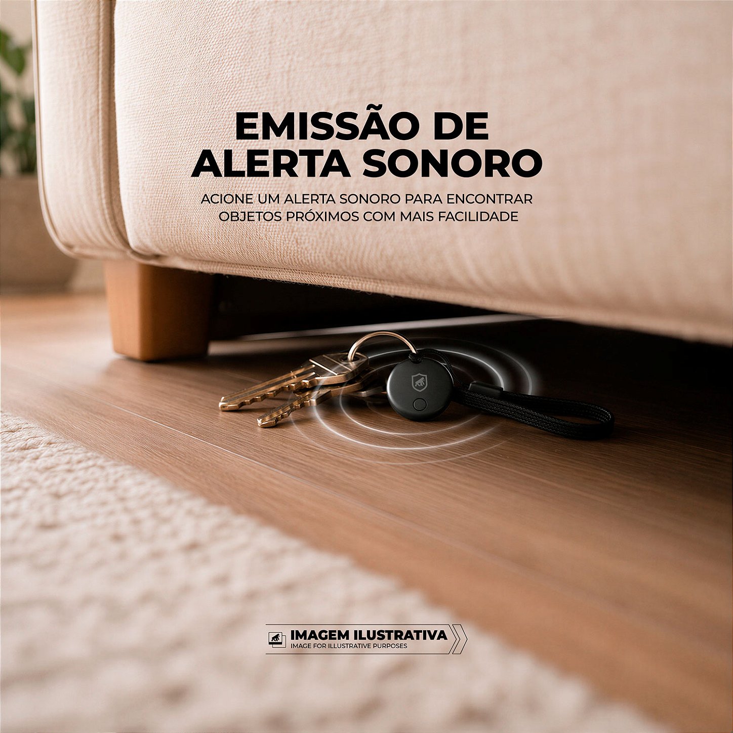 2 Unidades - Rastreador Localizador iTag Hybrid Bluetooth para Android e iOS com Alerta Sonoro - Gshield - foto 8