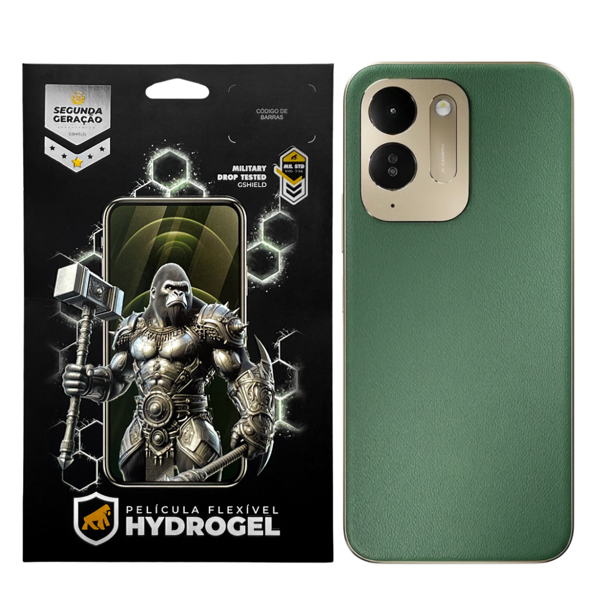 Película para Xiaomi Poco M8x - Traseira Hydrogel HD - Gshield
