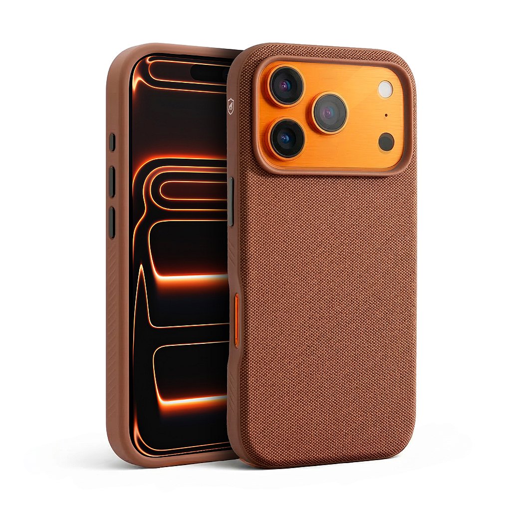 Capa para iPhone 18 Pro Max - Woov - Marrom - Gshield