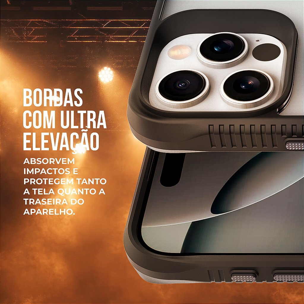 Capa para iPhone 18 Pro - Raptor Slim - Gshield