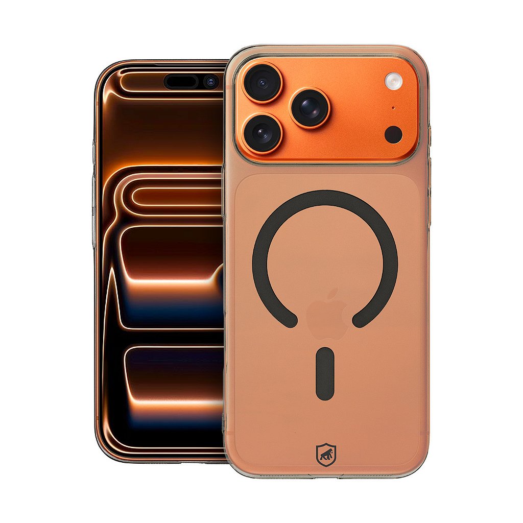 Capa para iPhone 18 Pro Max - Crystal Slim Magsafe - NÃO AMARELA - Titanium - Gshield