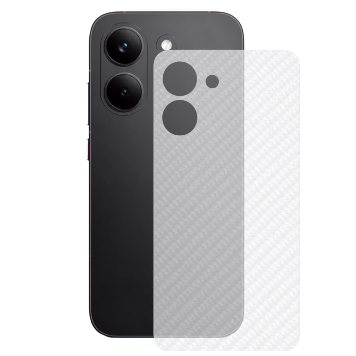 Película para Xiaomi Poco X8 - Traseira de Fibra de Carbono - Gshield