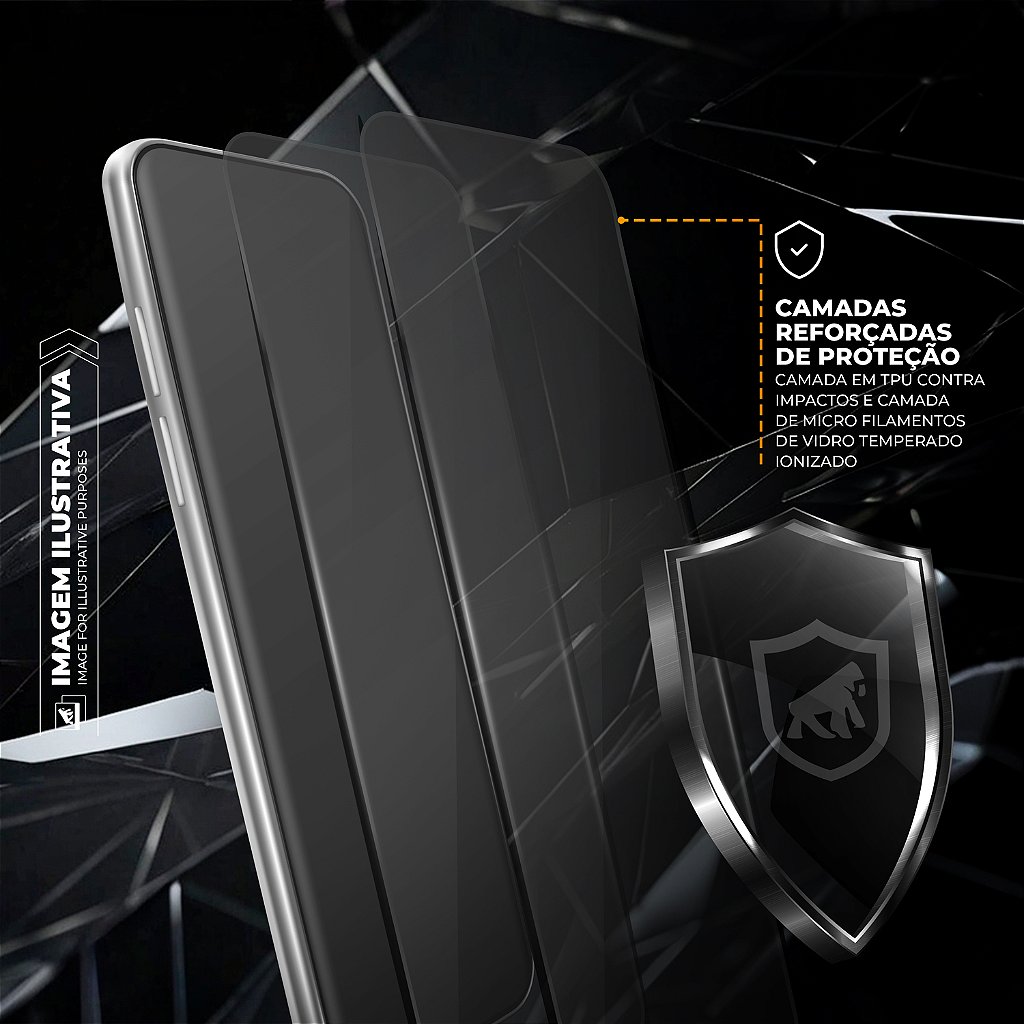 Película para iPhone 18 Pro Max - Dual Glass Preta - Gshield