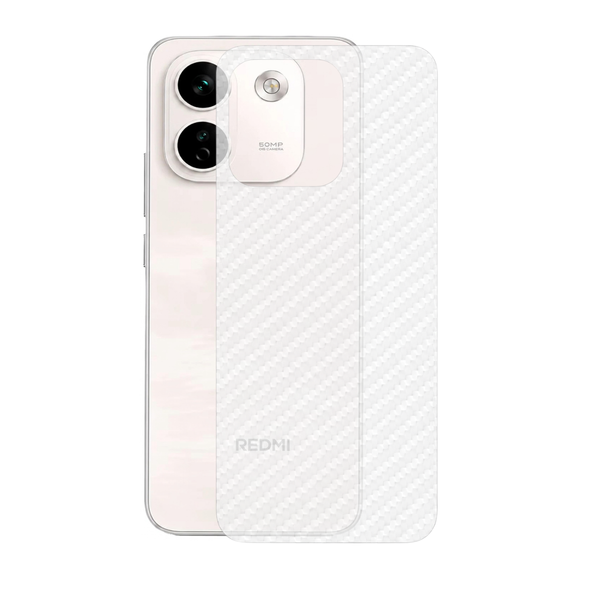 Película para Redmi Note 17 Pro Max - Traseira de Fibra de Carbono - Gshield