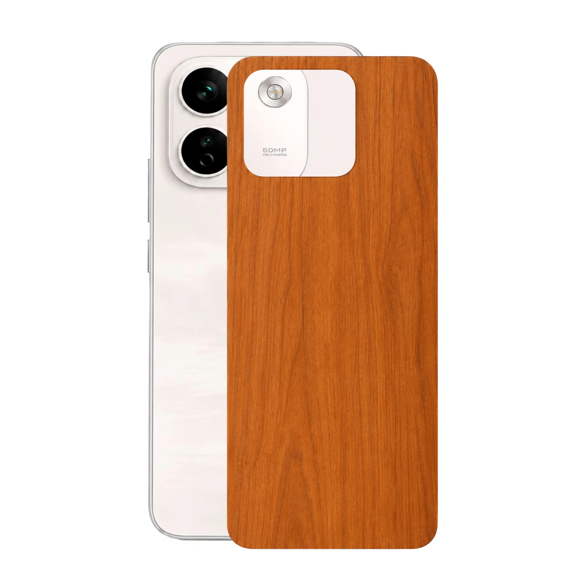 Película para Redmi Note 17 Pro Max - Traseira Efeito Madeira Clara - Gshield
