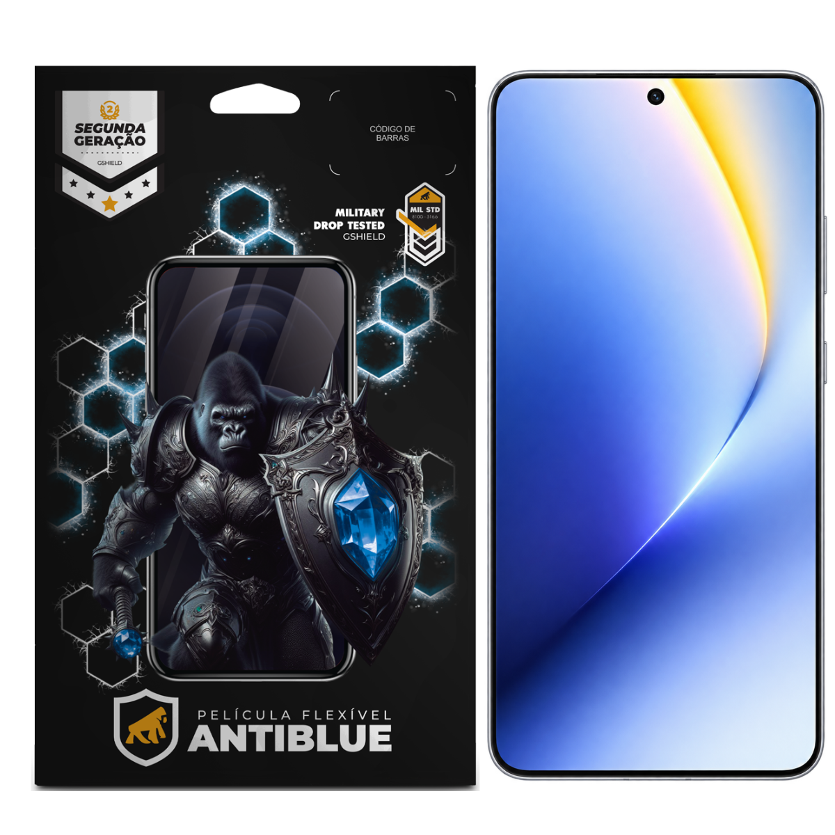 Película para Honor Win Turbo - AntiBlue - Gshield