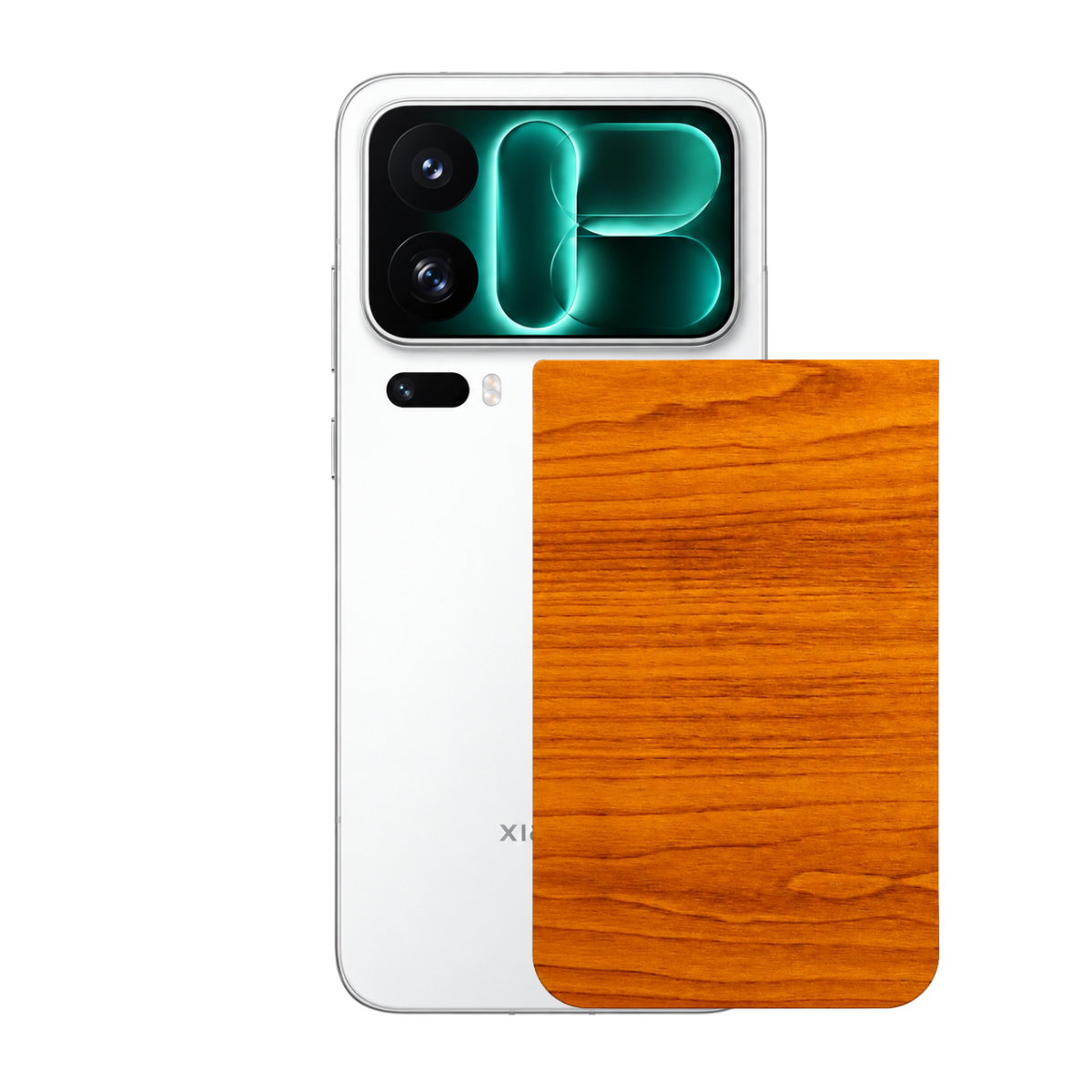 Película para Xiaomi 18 Pro Max - Traseira Efeito Madeira Clara - Gshield