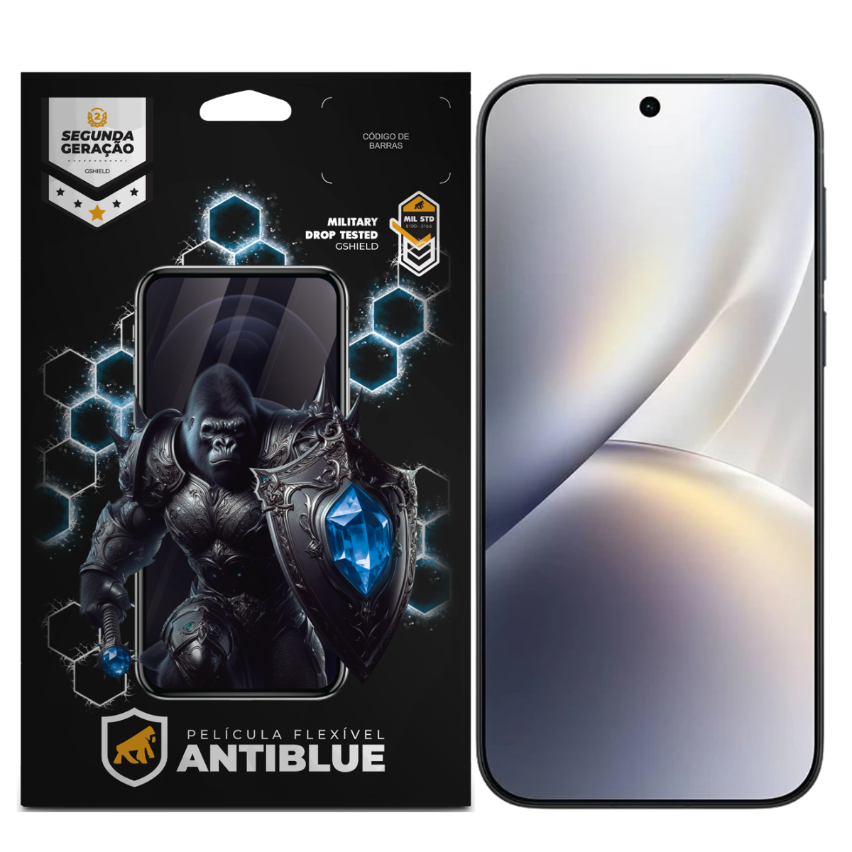 Película para Vivo X500 - AntiBlue - Gshield