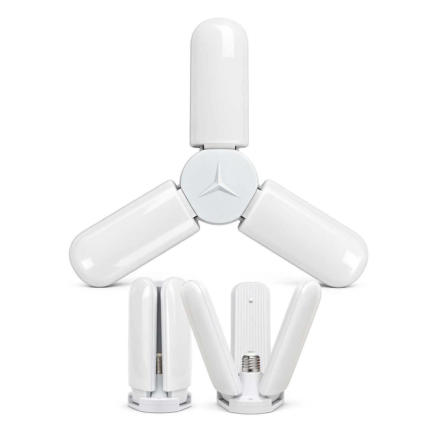 Lâmpada LED Articulável 36W E27 6500K Bivolt com Ângulo de Iluminação Ajustável
