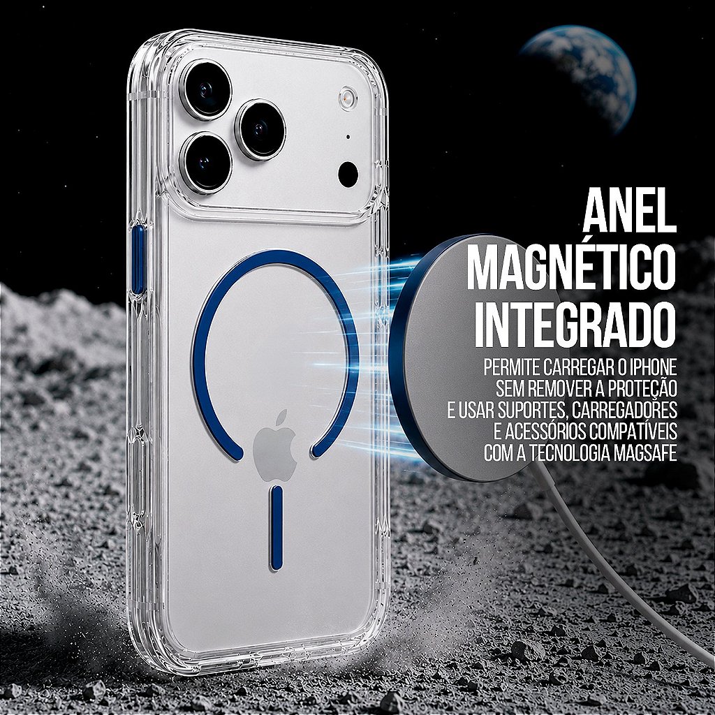 Capa Magsafe Crystal Venesis - Não Amarela - SPACE - foto 7