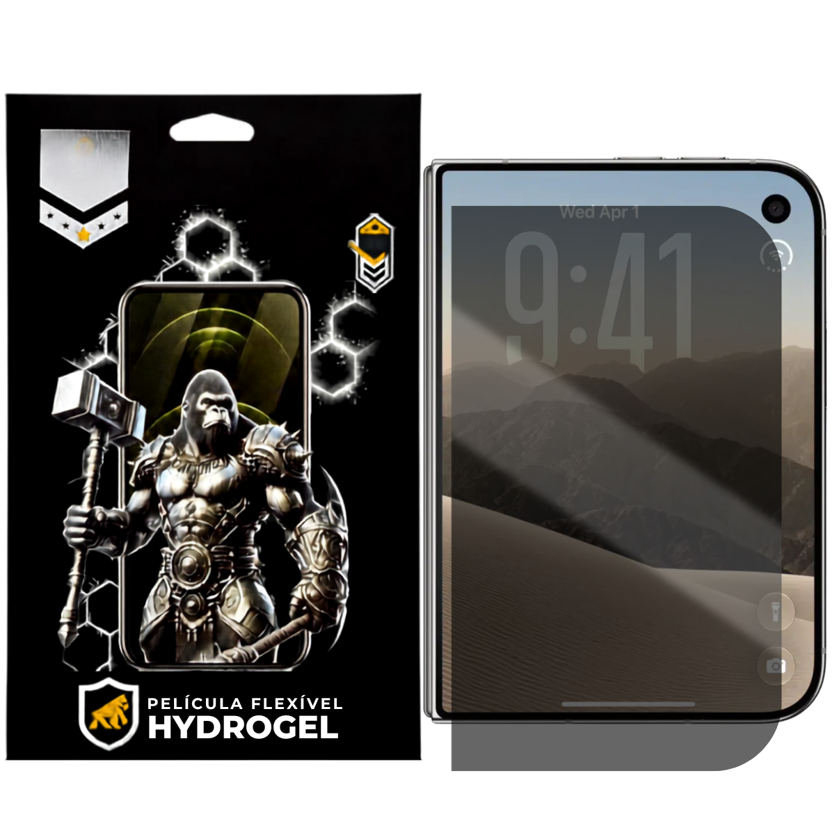 Película para iPhone Duo - Tela Externa - Privacidade Hydrogel - Gshield