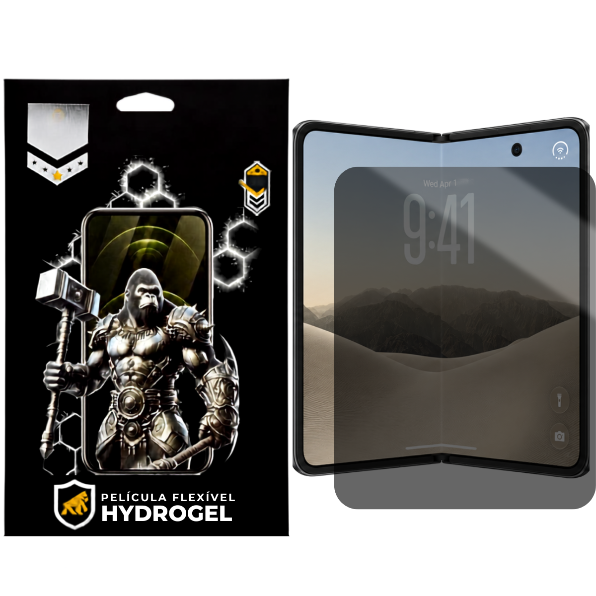 Película para iPhone Duo - Dual Screen - Privacidade Hydrogel - Gshield