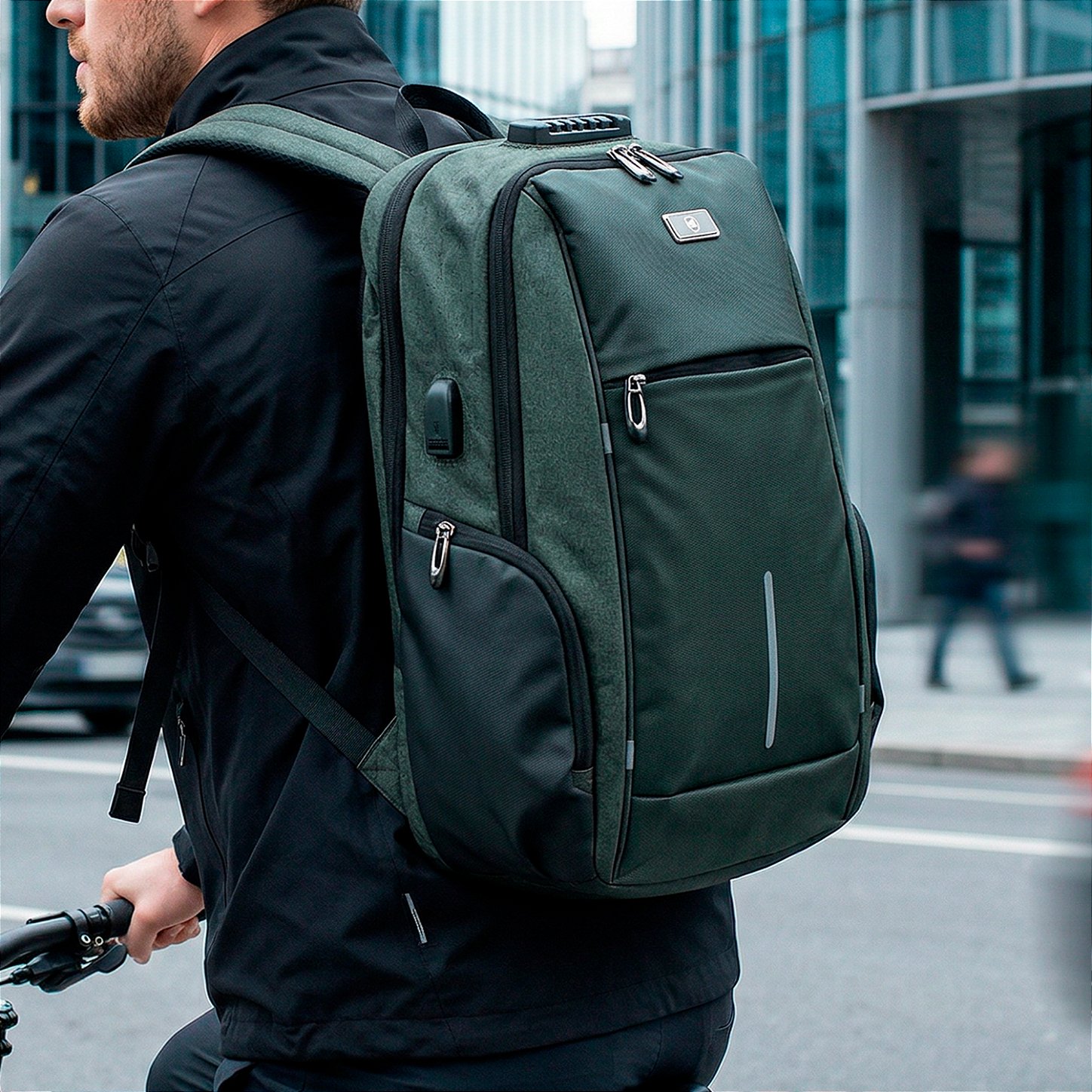 Mochila para notebook Locker com antifurto - Gshield - foto 5