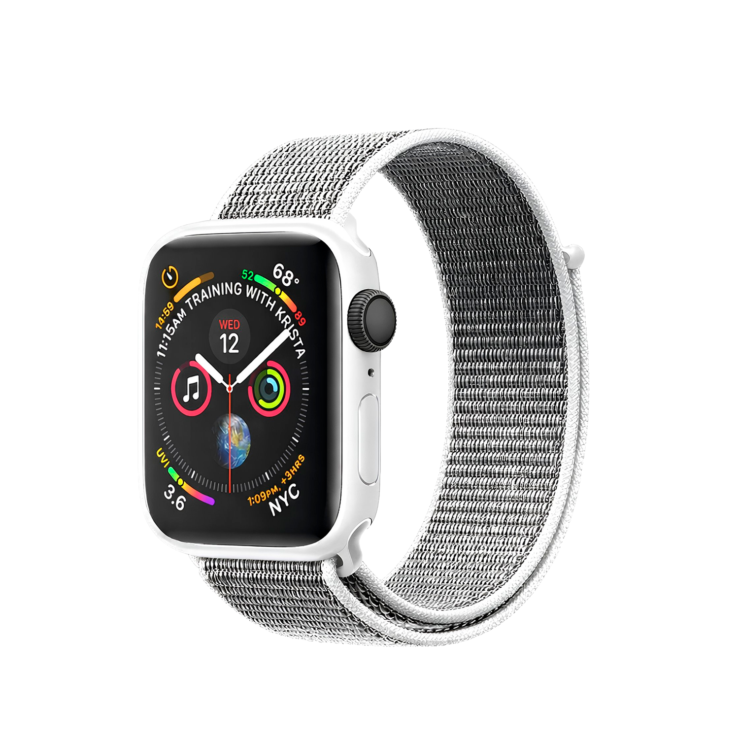 Pulseira para Apple Watch 42 / 44 / 45MM Ballistic - Cinza - Gshield
