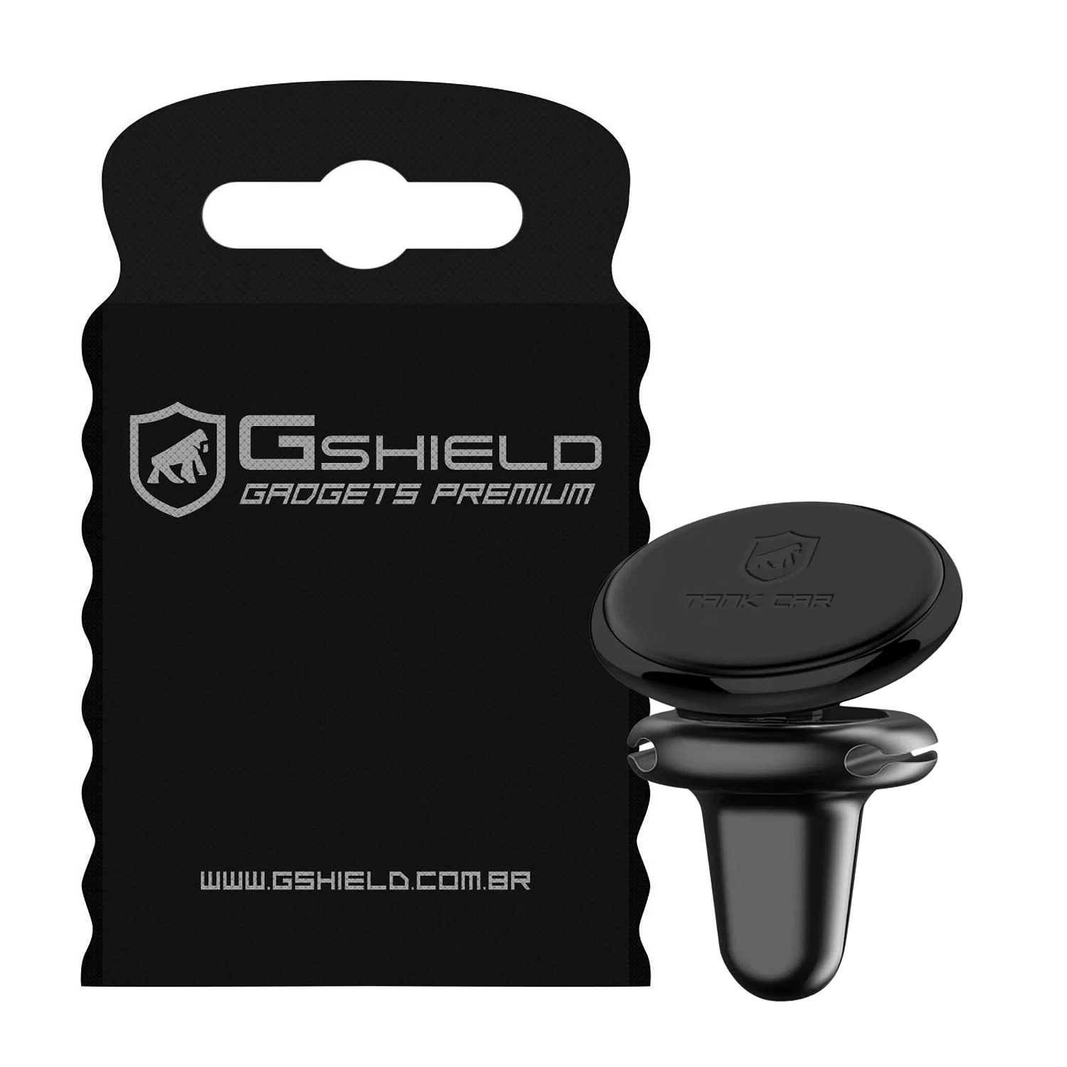 Kit Suporte Veicular Magnético Defender e Lixeira Veicular - Gshield