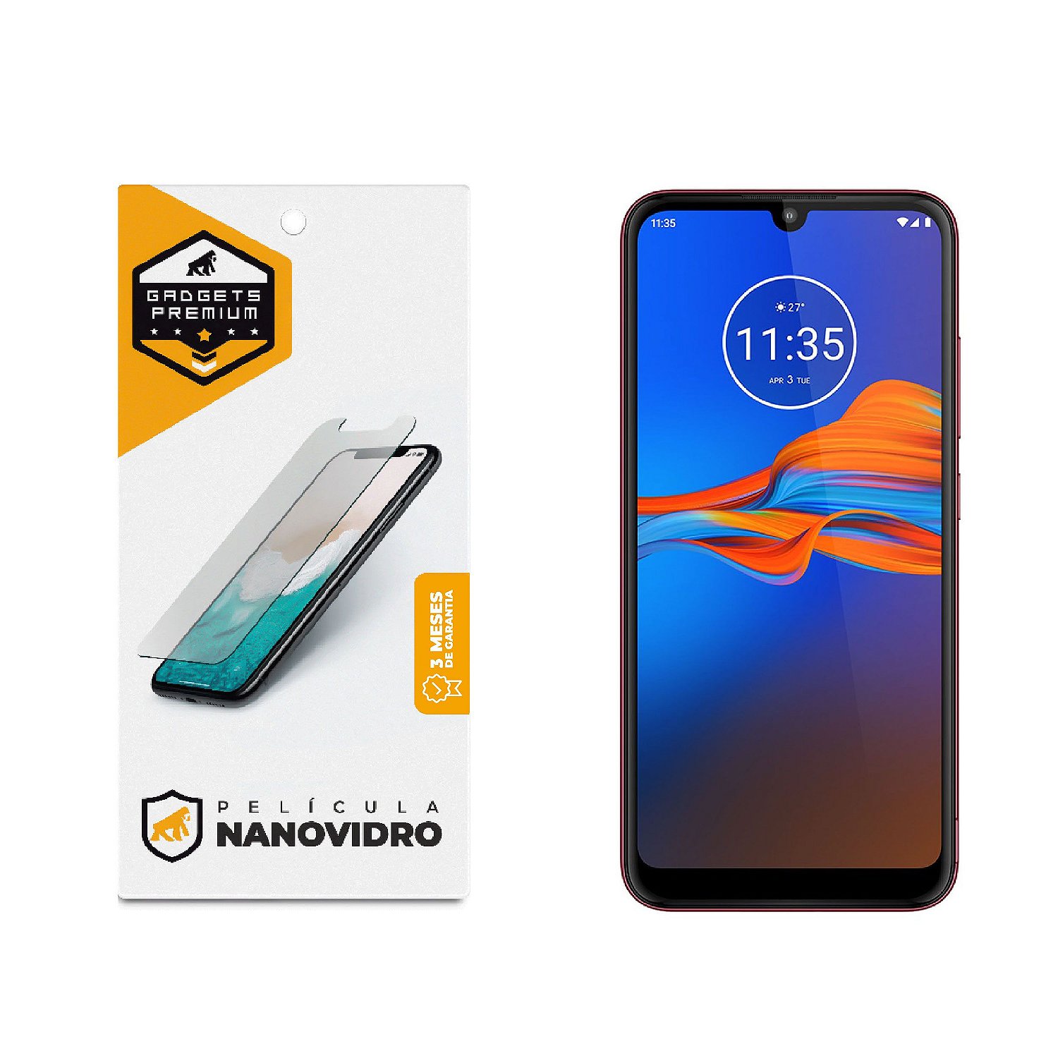Película para Motorola Moto E6 Plus e E6S - Nano Vidro - Gshield