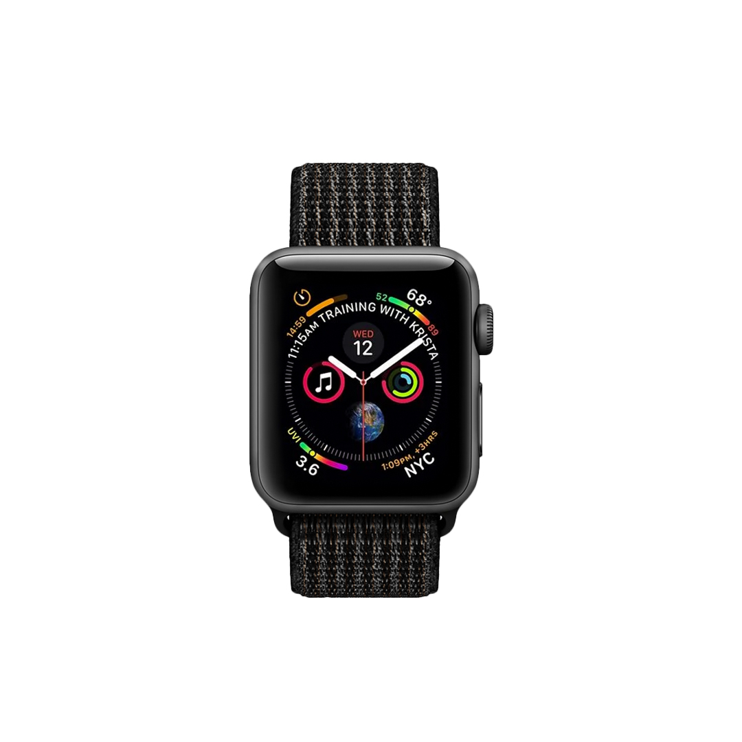 Pulseira para Apple Watch 42 / 44 / 45 / 49 MM Ballistic - Preta - Gshield