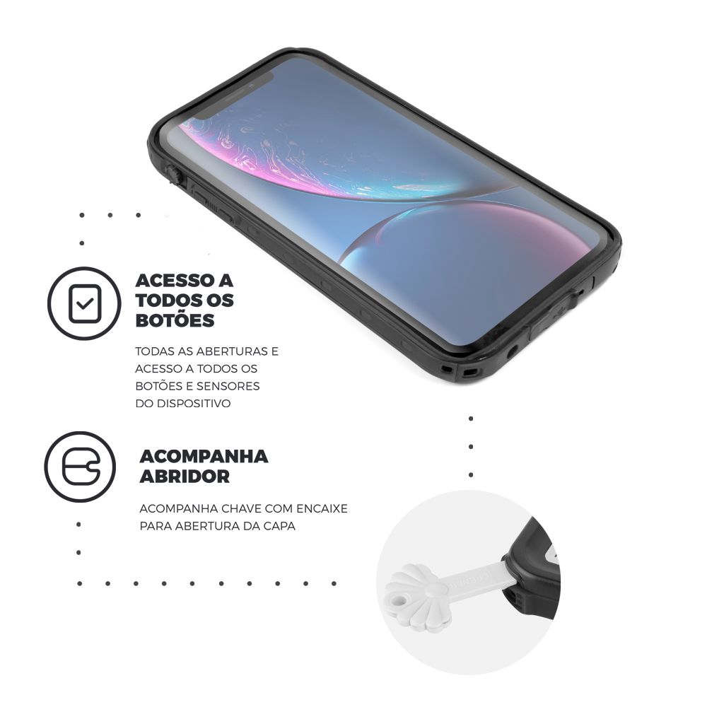 Capa à Prova d'água Nautical para iPhone 11 Pro Max 6.5' - GShield - foto 3
