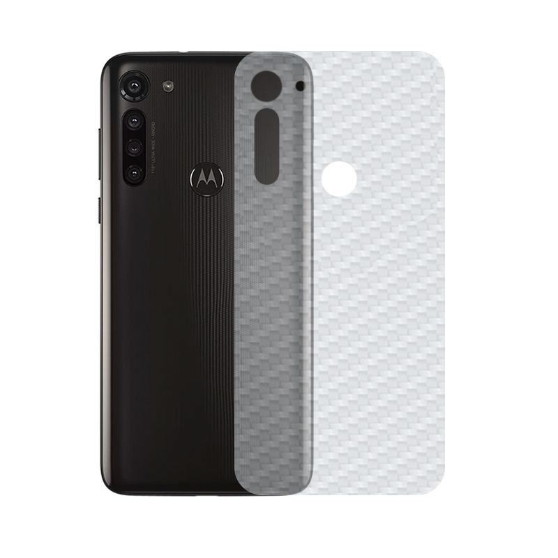 Película para Motorola Moto G8 Power - Traseira de Fibra de Carbono - Gshield