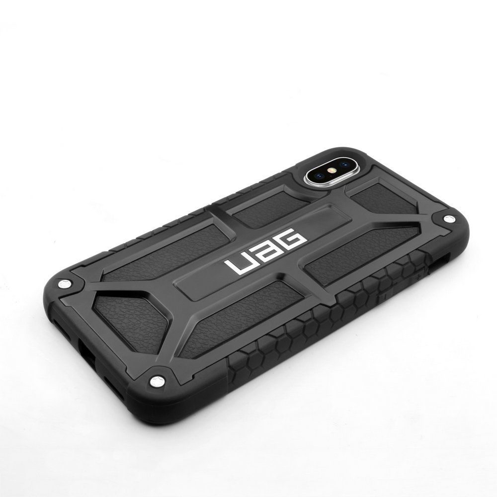 Capa Monarch Preta para iPhone X e XS
