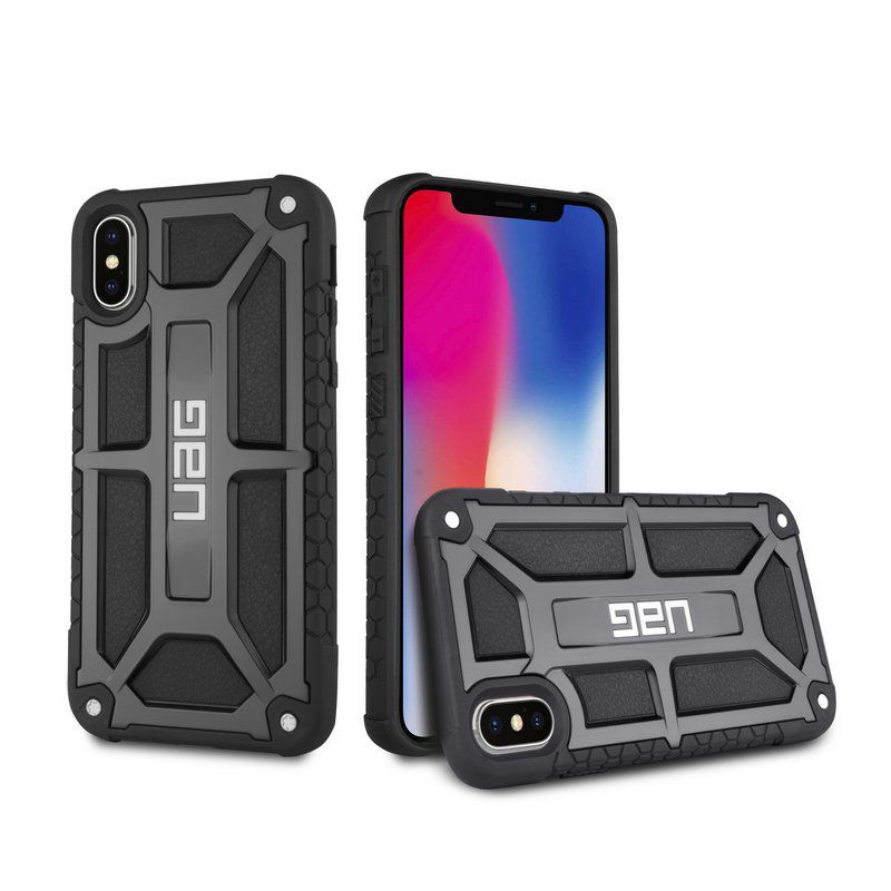 Capa Monarch Preta para iPhone X e XS