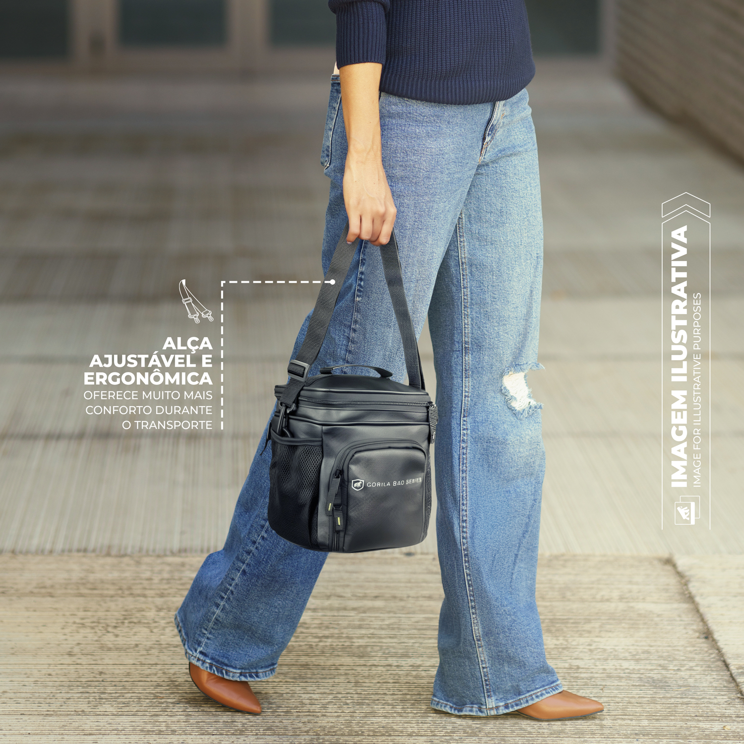 Bolsa Lancheira Térmica com Alça - Armor - Gshield - foto 5