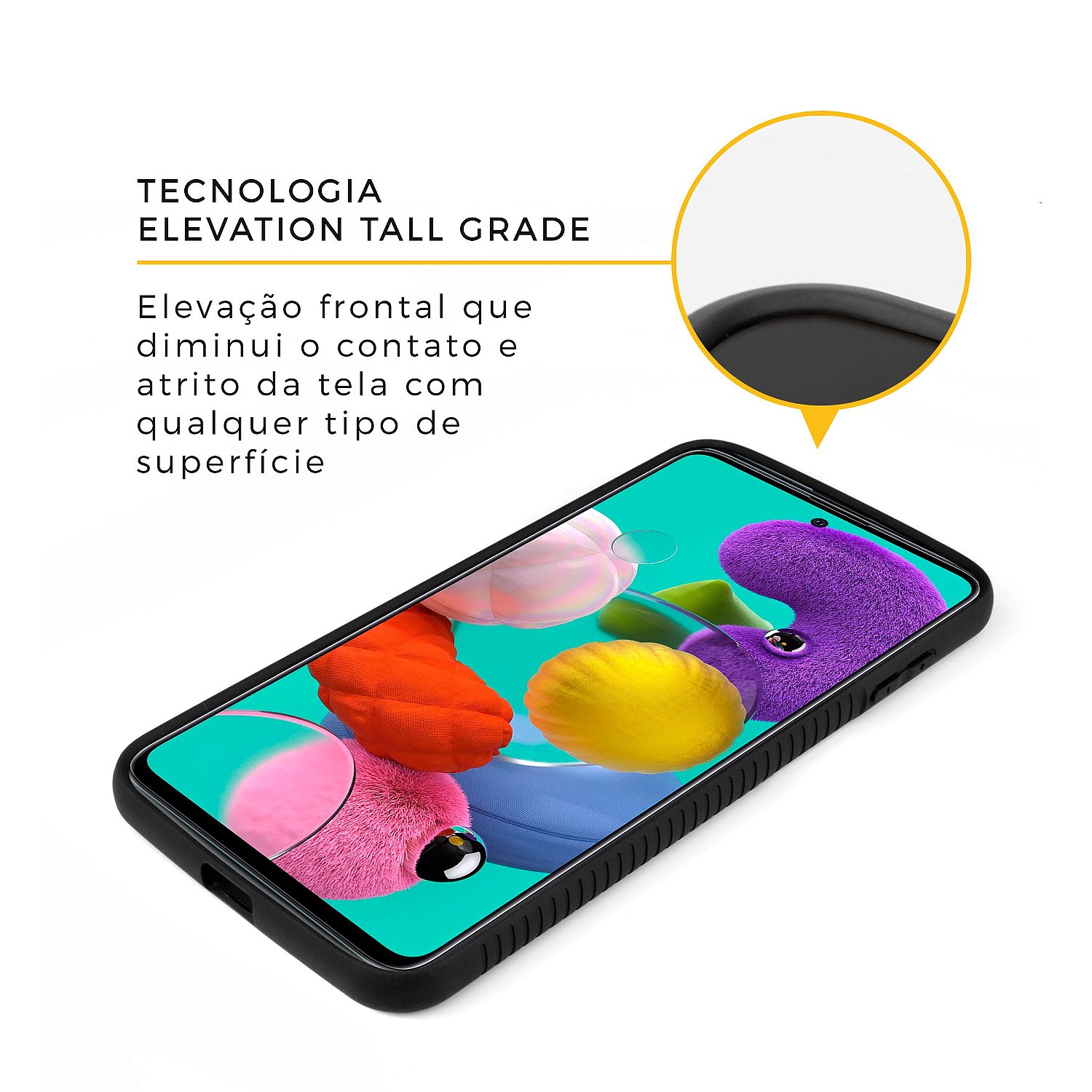 Capa para Samsung Galaxy A51 4G - Dual Shock X - Gshield