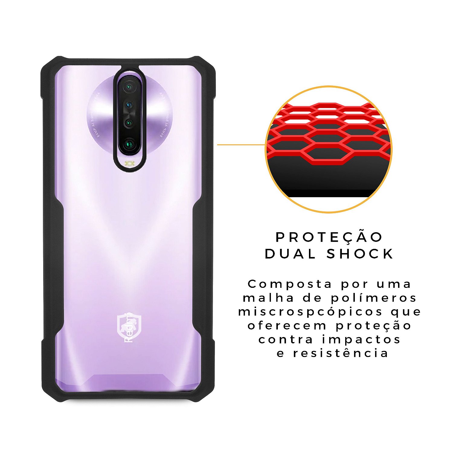 Capa para Xiaomi Redmi Poco X2 - Dual Shock X - Gshield