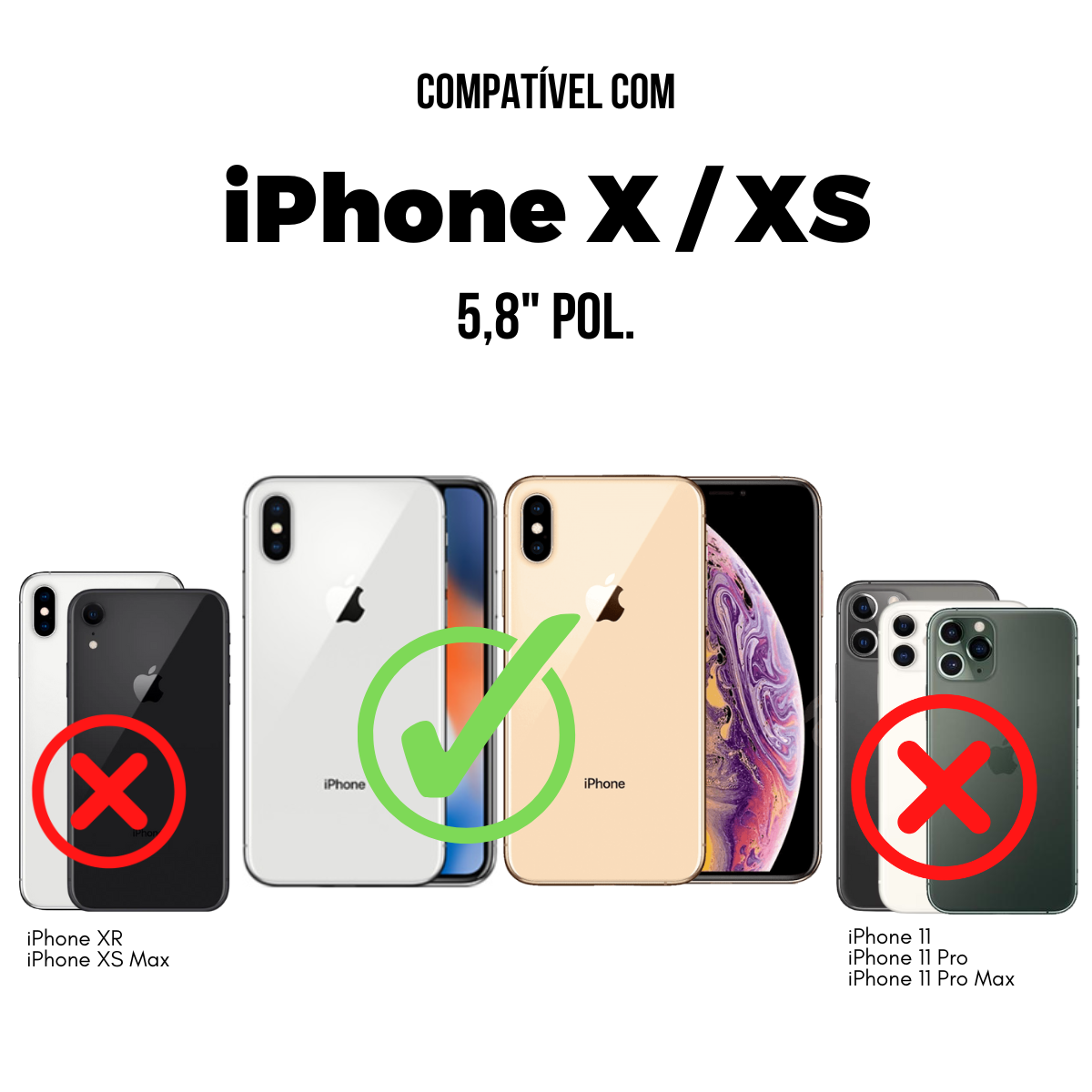 Capa para iPhone X / XS - Stronger Rosa - Gshield