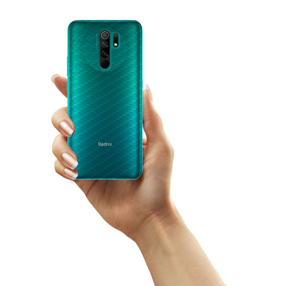 Película para Xiaomi Redmi 9 - Traseira de Fibra de Carbono - Gshield