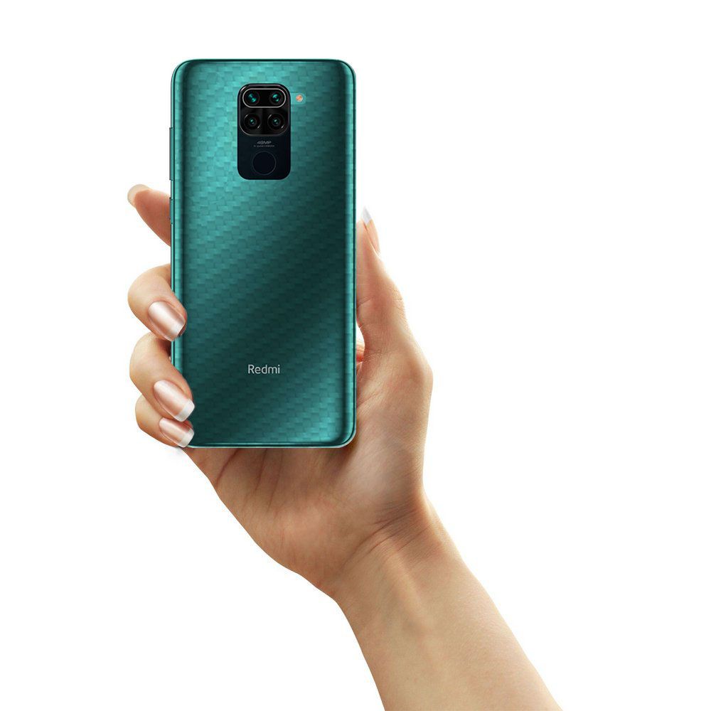 Película para Xiaomi Redmi Note 9 - Traseira de Fibra de Carbono - Gshield