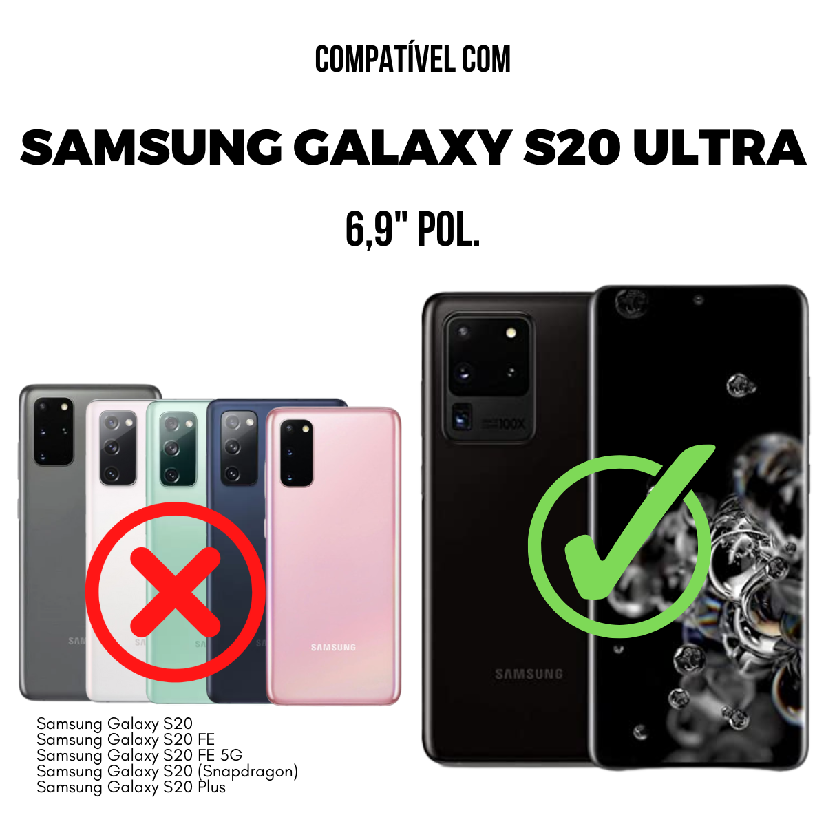 Capa para Samsung Galaxy S20 Ultra - Stronger Branca - Gshield - foto 2