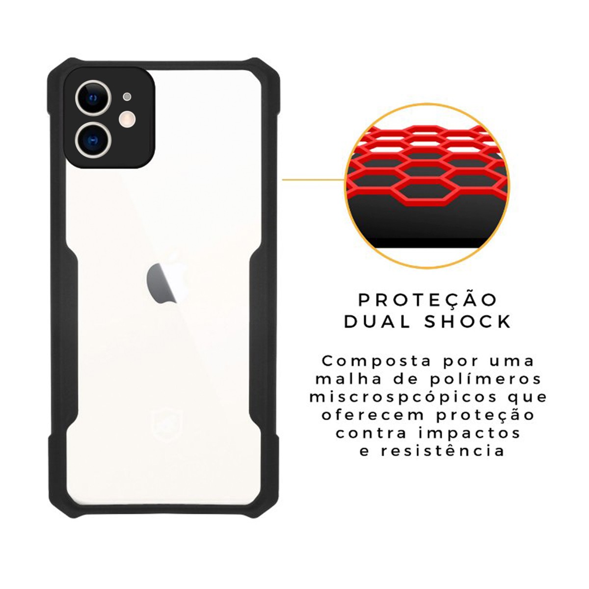 Capa para iPhone 12 - Dual Shock X - Gshield