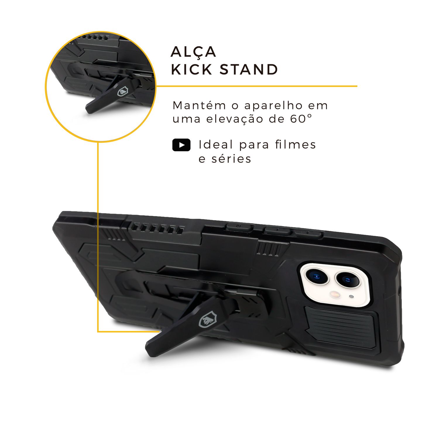 Capa para iPhone 12 Mini - Clip - Gshield