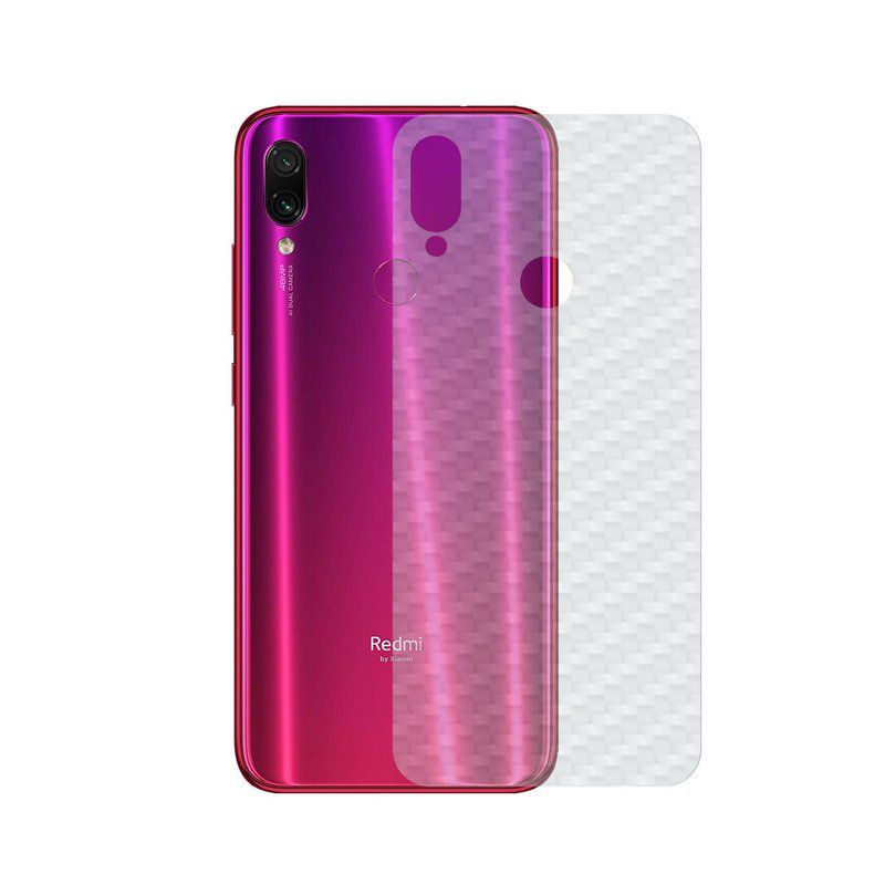 Película para Xiaomi Redmi Note 7 Pro - Traseira de Fibra de Carbono - Gshield