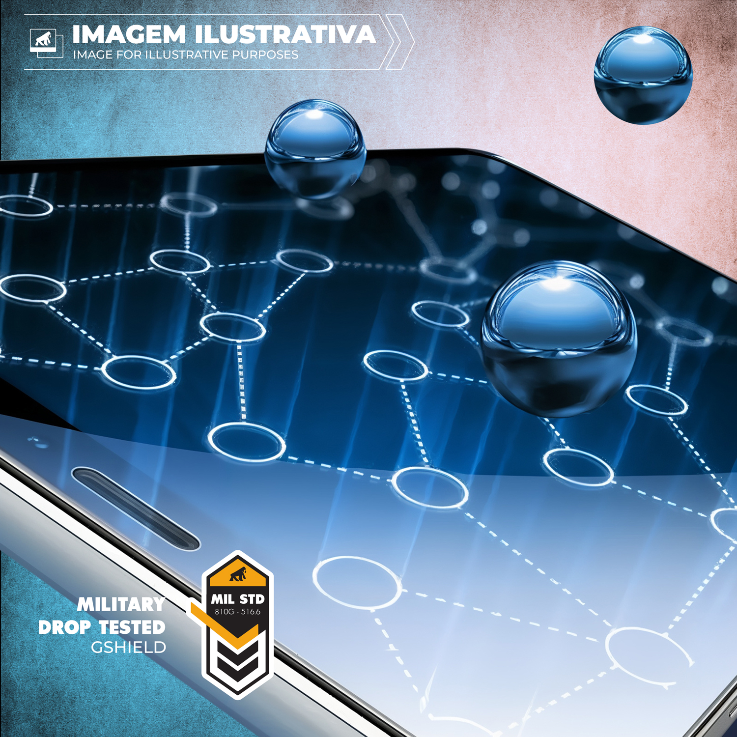 Película para LG K51s - Nano Vidro - Gshield
