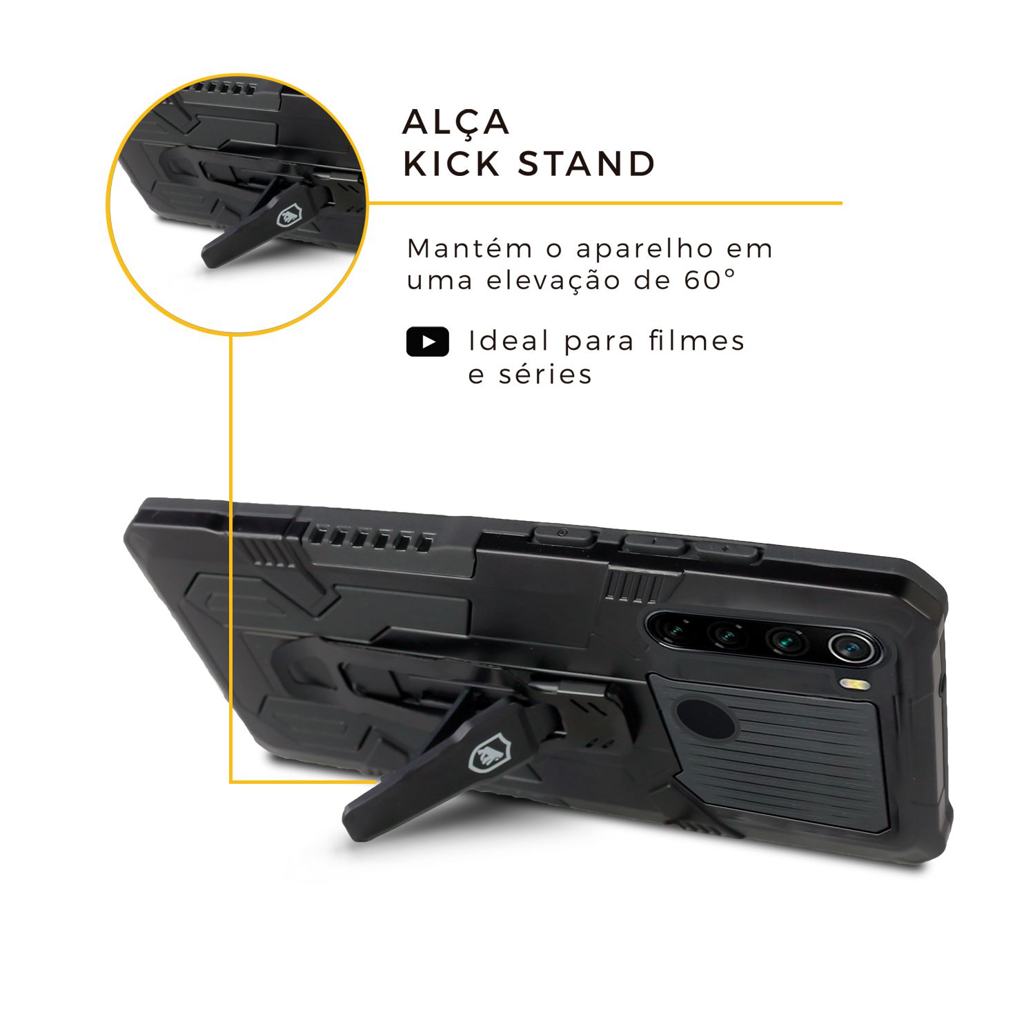 Capa para Xiaomi Redmi Note 8 - Clip - Gshield