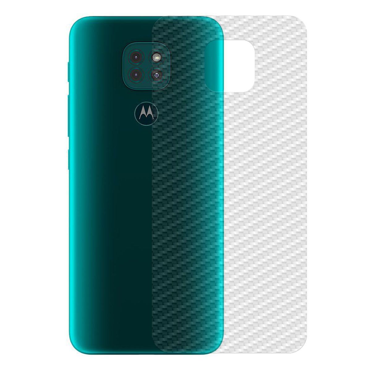 Película para Motorola Moto G9 Play - Traseira de Fibra de Carbono - Gshield