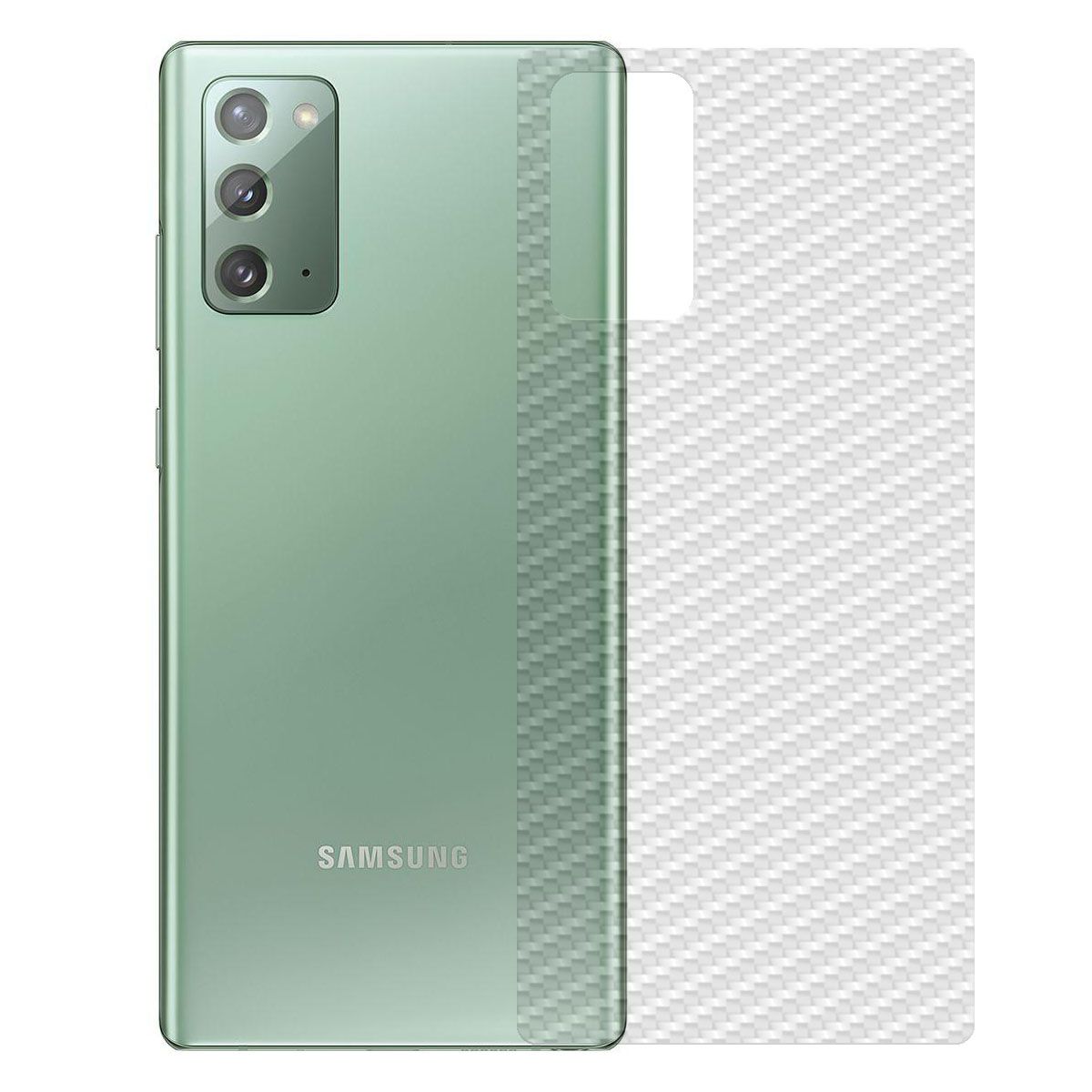 Película para Samsung Galaxy S20 FE - Traseira de Fibra de Carbono - Gshield