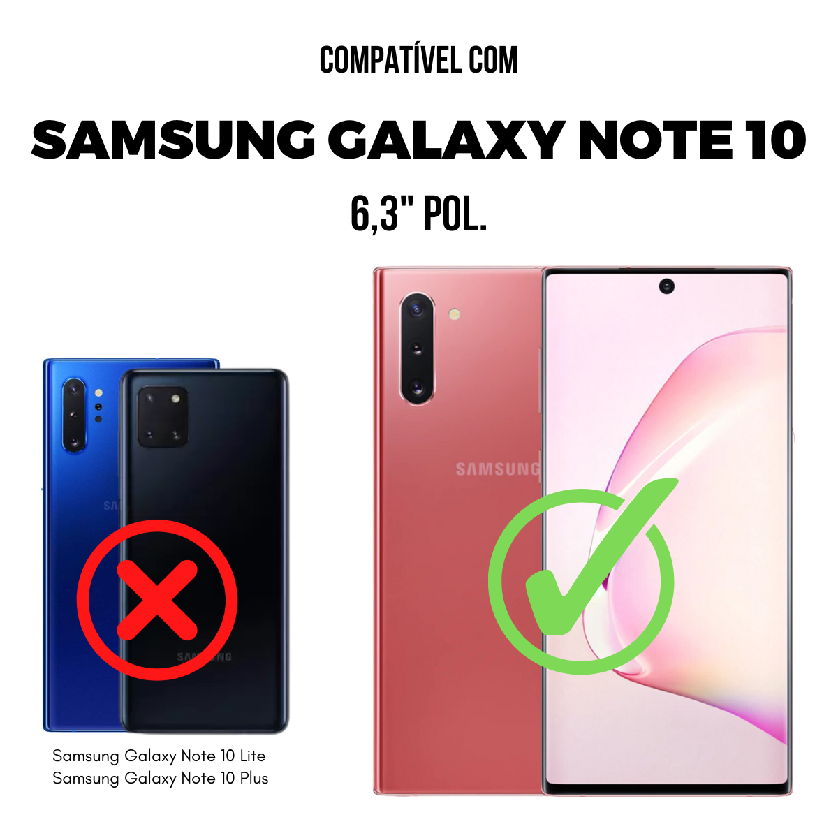 Película para Samsung Galaxy Note 10 - Nano Traseira - Gshield