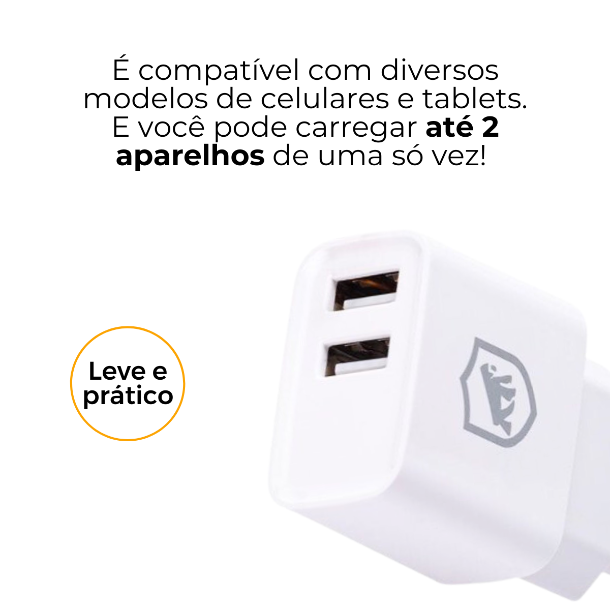 Carregador de Parede Flex USB-A 12W - Gshield - foto 4