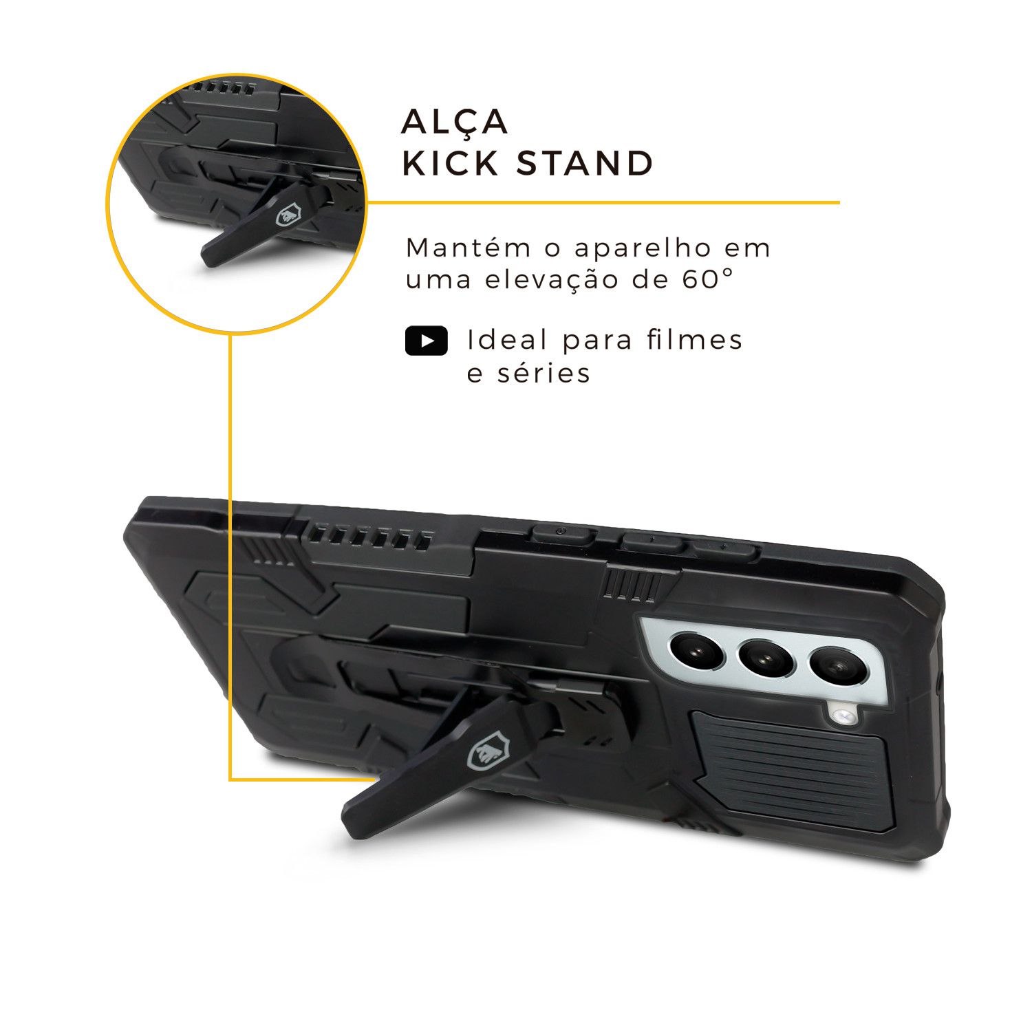 Capa para Samsung Galaxy S21 Plus - Clip - Gshield - foto 3