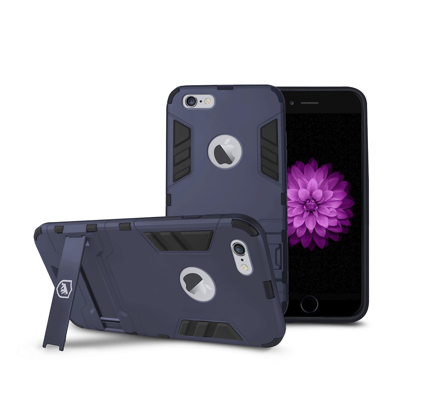 Kit Capa Armor e Película Vidro Dupla iPhone 6 Plus, 6s Plus - Gshield - foto 6