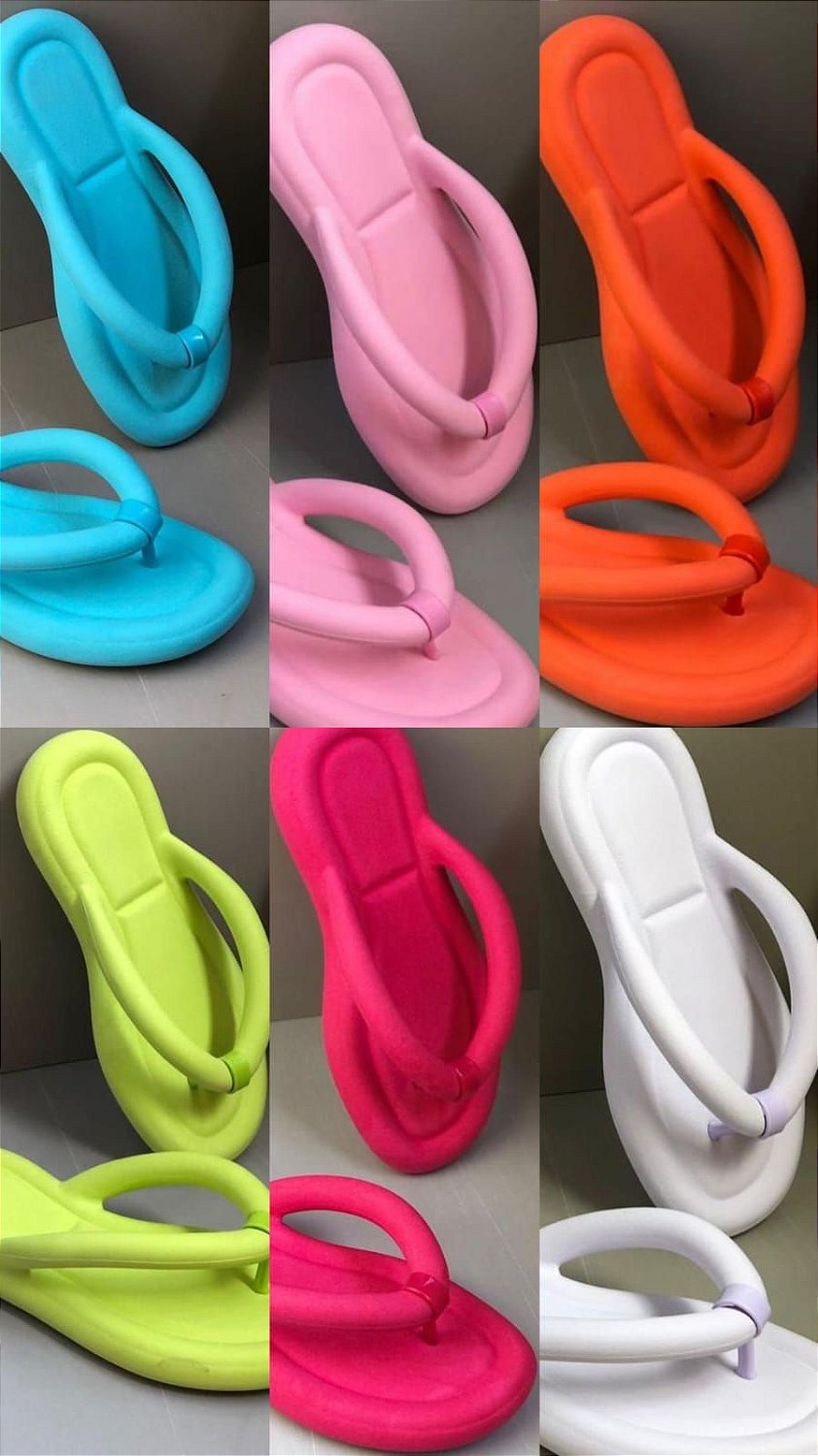 Chinelo flip flop acolchoado - pink - Madame Ninna , loja de calças flare ,  boutique de sapatos femininos Schutz , Ana Capri , Luiza Barcelos , Vicenza  , Melissa